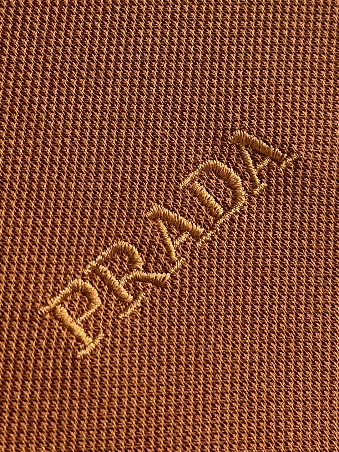PRADA 26S SHORT-SLEEVE POLO SHIRT STYLE 930