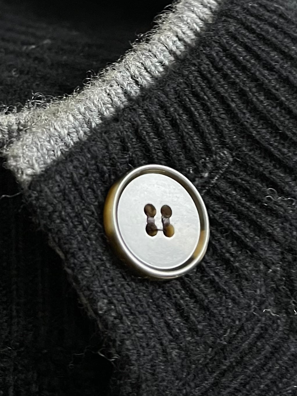 LORO PIANA 26S CREW-NECK KNIT CARDIGAN 907