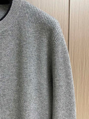 LORO PIANA 26S CREW-NECK KNIT CARDIGAN 906