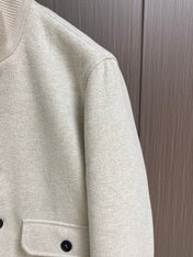 LORO PIANA 26S STAND-COLLAR JACKET 887