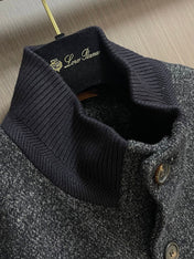 LORO PIANA 26S STAND-COLLAR JACKET 886