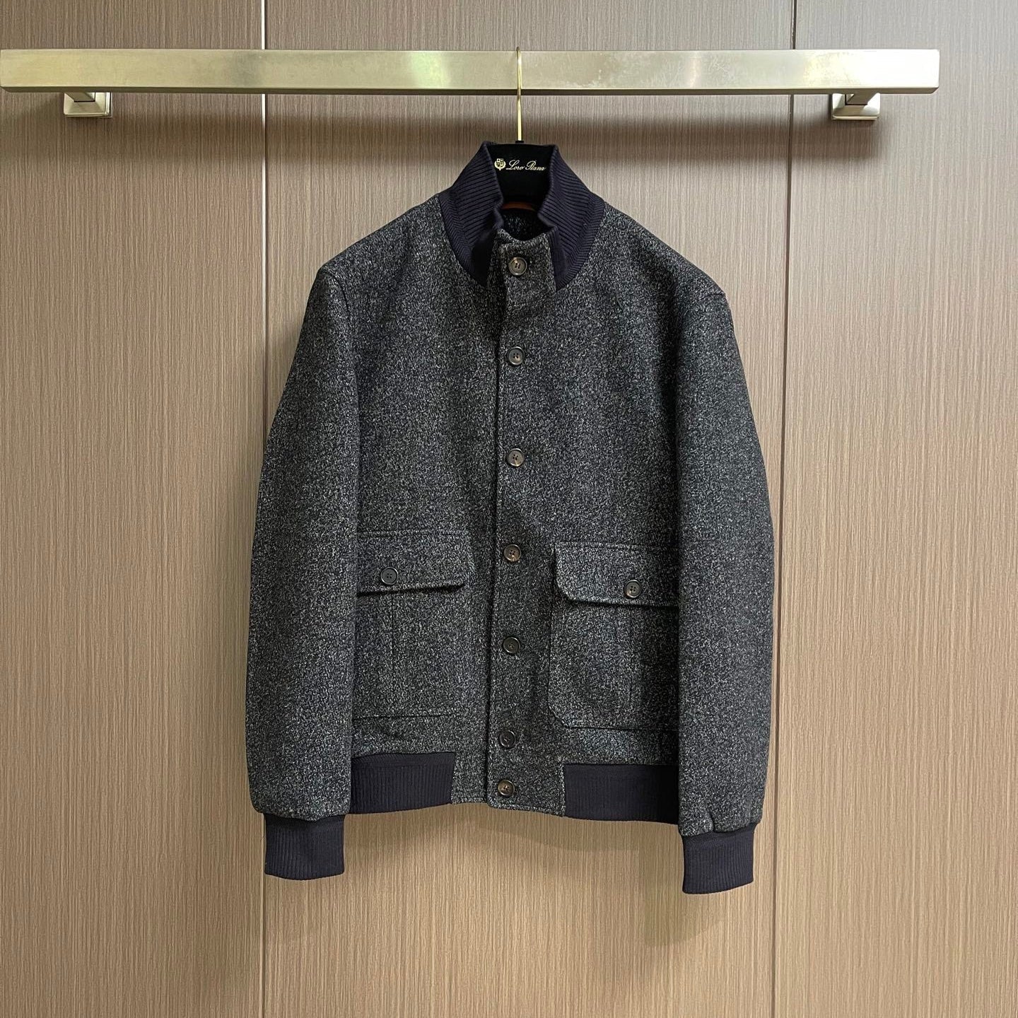 LORO PIANA 26S STAND-COLLAR JACKET 886