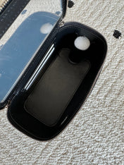 CHANEL 25S VANITY BAG 17 IN BLACK CAVIAR LEATHER WITH GOLD HARDWARE