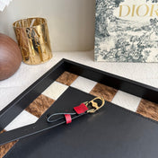 DIOR 26S BELT 20 MM IN DARK RED CALFSKIN 656809