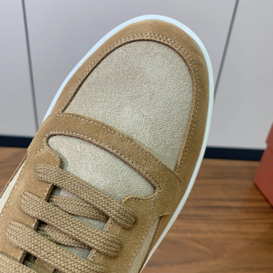 LP NEWPORT WALK SNEAKERS LIGHT BROWN SUEDE