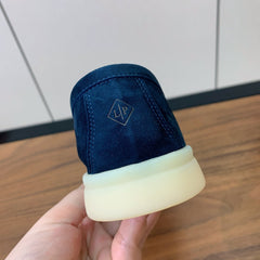 LP SUEDE SUMMER WALK LOAFERS NAVY BLUE