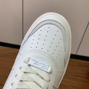 LP SNEAKERS IN WHITE CALFSKIN