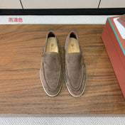LP LOAFERS 25S IN SMOKY BROWN SUEDE