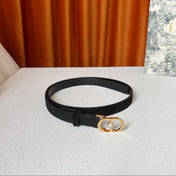 DIOR 26S BELT 20 MM IN BLACK SUEDE 661464