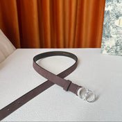 DIOR 26S BELT 20 MM IN DUSTY PURPLE SUEDE 661467