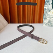 DIOR 26S BELT 20 MM IN DUSTY PURPLE SUEDE 661468