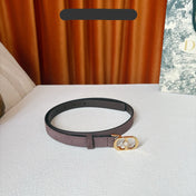 DIOR 26S BELT 20 MM IN DUSTY PURPLE SUEDE 661468