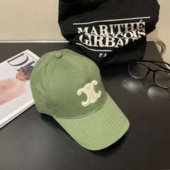 BASEBALL CAP MODEL 650700 IN GREEN COTTON