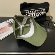 BASEBALL CAP MODEL 650702 IN GREEN COTTON