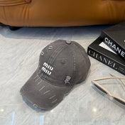 MIUMIU 26S BASEBALL CAP 342398