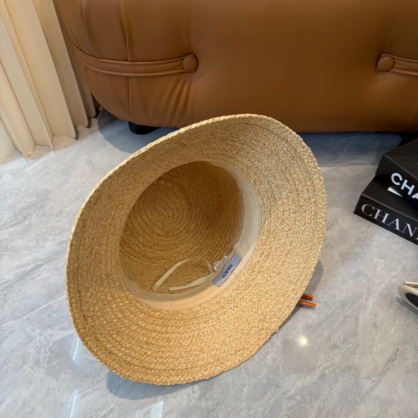 LOEWE 26S STRAW BUCKET HAT STYLE 186