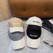 MIUMIU 26S CRYSTAL BASEBALL CAP 345271