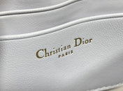 DIOR 25S DIOR TALK PHONE POUCH 21 IN PALE LILAC CALFSKIN GOLD HARDWRE