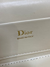 DIOR 26S MINI VANITY 17 IN BEIGE LAMBSKIN