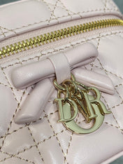DIOR 26S MINI VANITY 17 IN LIGHT PINK LAMBSKIN