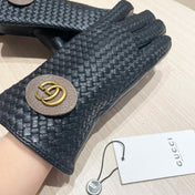 COUPLE GLOVES IN BLACK LAMBSKIN 439093