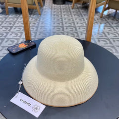 STRAW CLOCHE HAT IVORY 672757