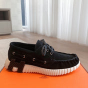 KETCH SNEAKER IN BLACK SUEDE