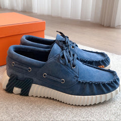 KETCH SNEAKER IN ROYAL BLUE SUEDE