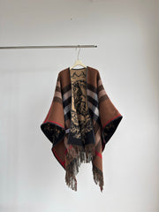 BURBERRY 25S PLAID KNITTED SCARF 146