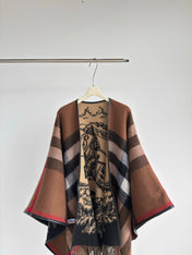 BURBERRY 25S PLAID KNITTED SCARF 146