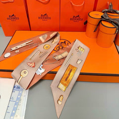 HERMES 25S SCARF TWILLY 86 IN SILK 987333