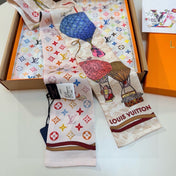LV 26S SCARF 120 IN SILK 320650