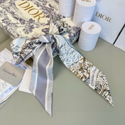 DIOR 26S SCARF 100CM IN SILK 305846
