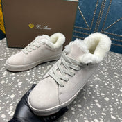 LP WINTER NUAGES SNEAKERS WHITE LAMBSKIN