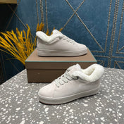 LP WINTER NUAGES SNEAKERS WHITE LAMBSKIN