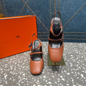 JACKIE 80 MM PUMP IN UMBER BROWN CALFSKIN