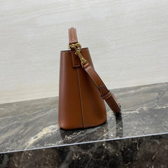 MINI 19 LOUISE BAG IN BRONZE BROWN SMOOTH CALFSKIN