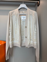 HERMES 25S SILK JACKET 458