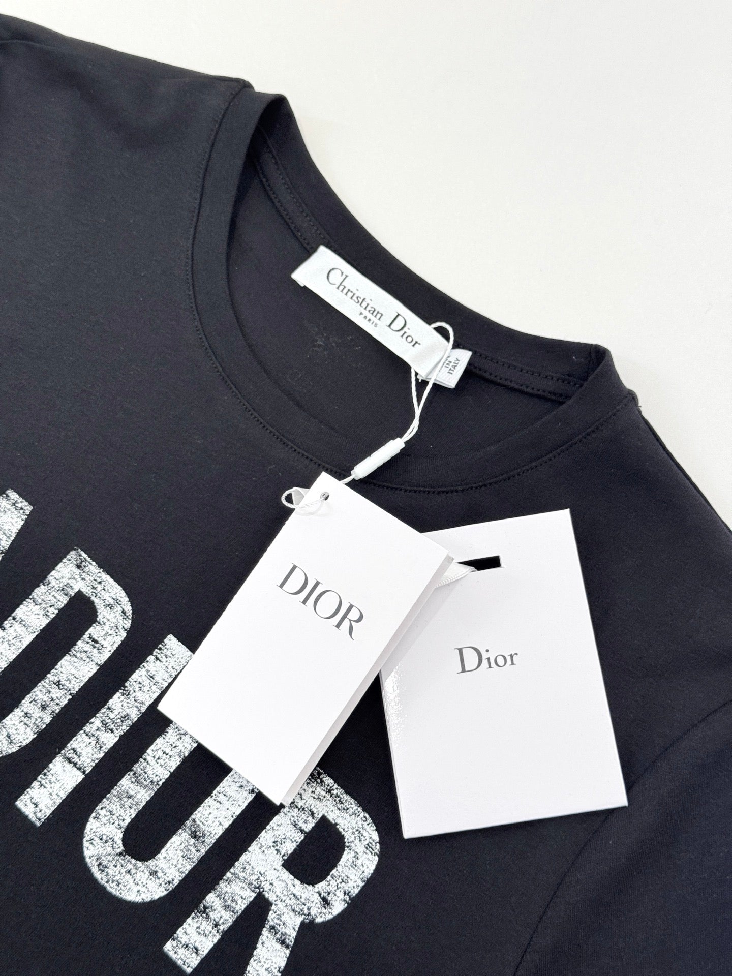 DIOR CREW NECK SHORT-SLEEVE T-SHIRT 271210