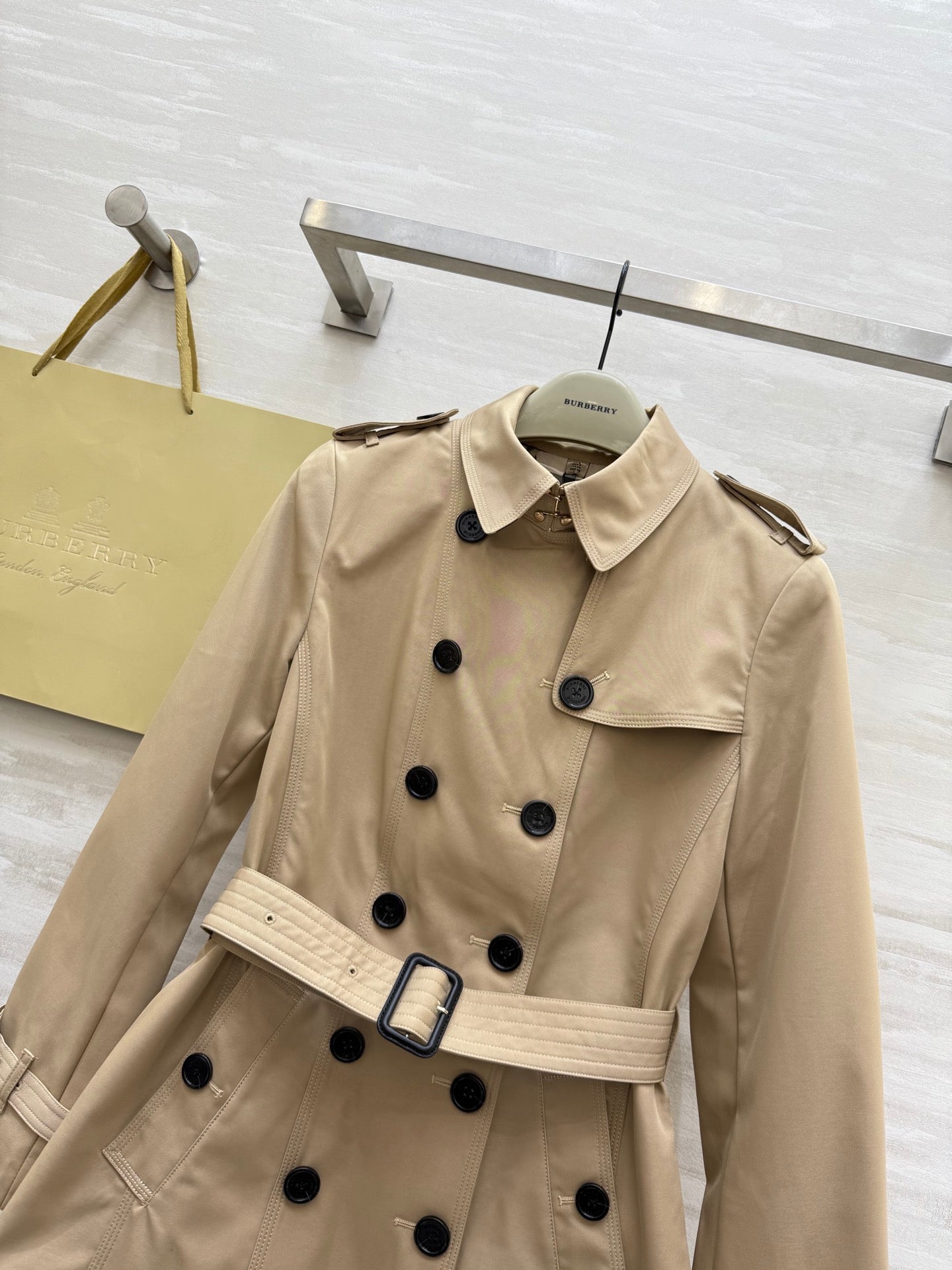 BURBERRY 25S SANDRINE LONG COAT 161