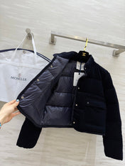 MONCLER 25S VELVET DOWN JACKETS 238