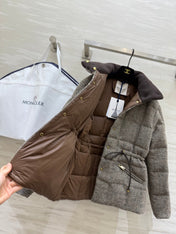 MONCLER 25S TWEED DOWN JACKET 307