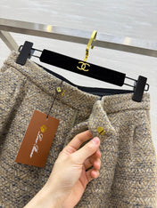 LP 26S WIDE-LEG WOOL PANTS 578