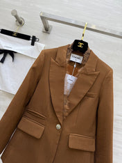 CHANEL 26S LACE-TRIMMED BLAZER 810