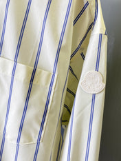 MONCLER 26S STRIPED LONG-SLEEVE SHIRT 679