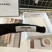 BLACK VOILE AND FABRIC HAIRBAND WITH STICKER 410872