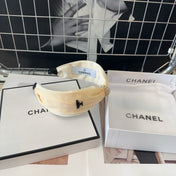 BEIGE CREAM SILK AND FABRIC HAIRBAND 410876