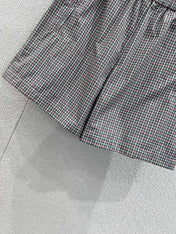 MIUMIU PLAID SHORTS 268898