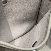 MINI NEO 18 EVELYNE BAG IN GREY GRAINED CALFSKIN