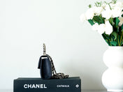 CHANEL 25S KELLY IN BLACK LAMBSKIN WITH GOLD HARDWARE